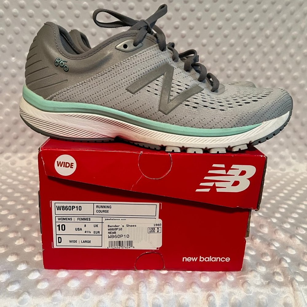 NEW BALANCE W860P10 Women's 860v10 Stability Running Shoes/Sneakers - Size 10D